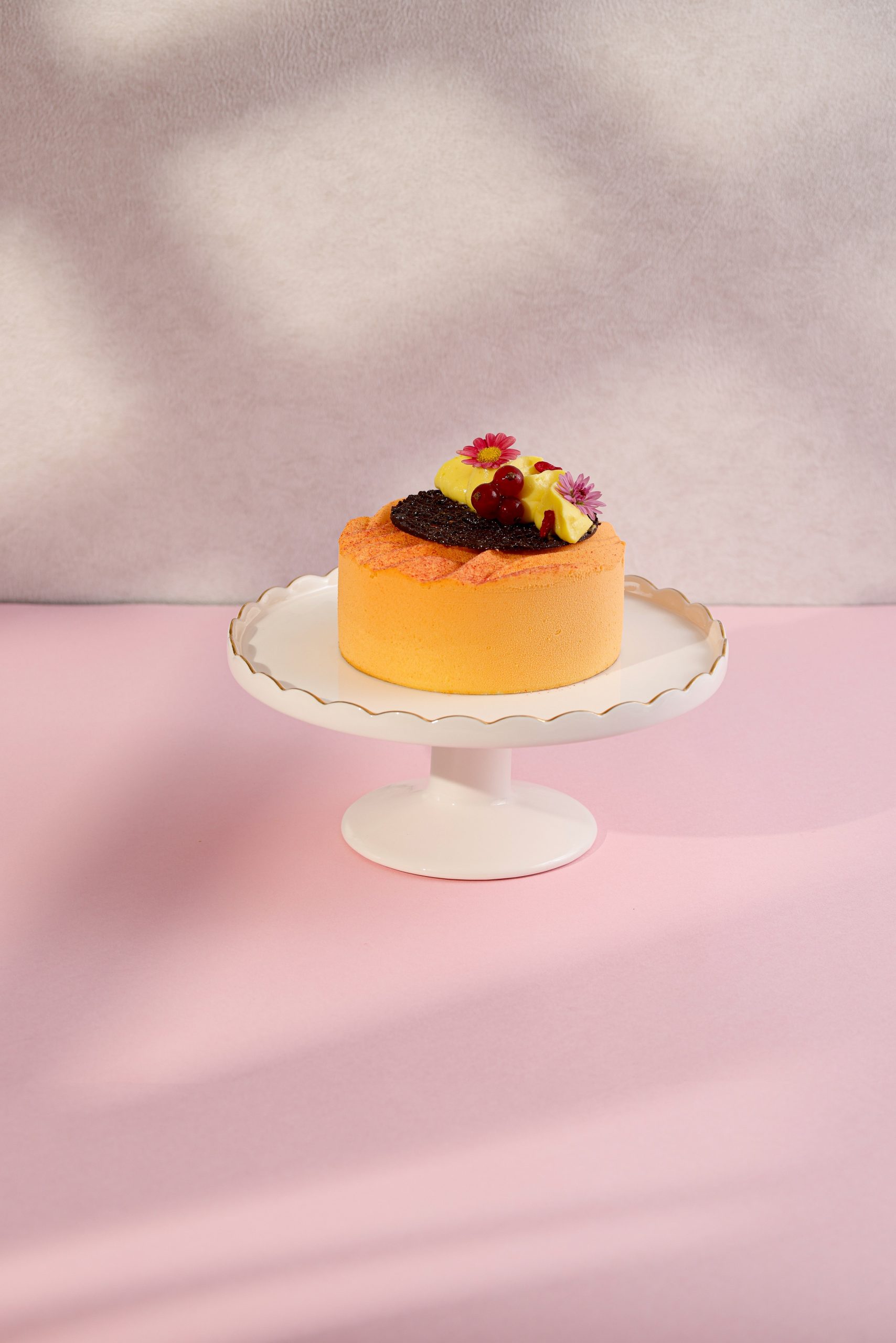 Yuzu & Blood Orange Cake The Park Lane Hong Kong