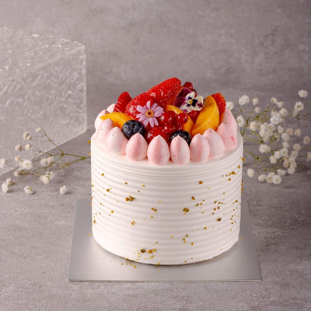 Fresh Fruit Cream Cake 鮮雜果忌廉蛋糕